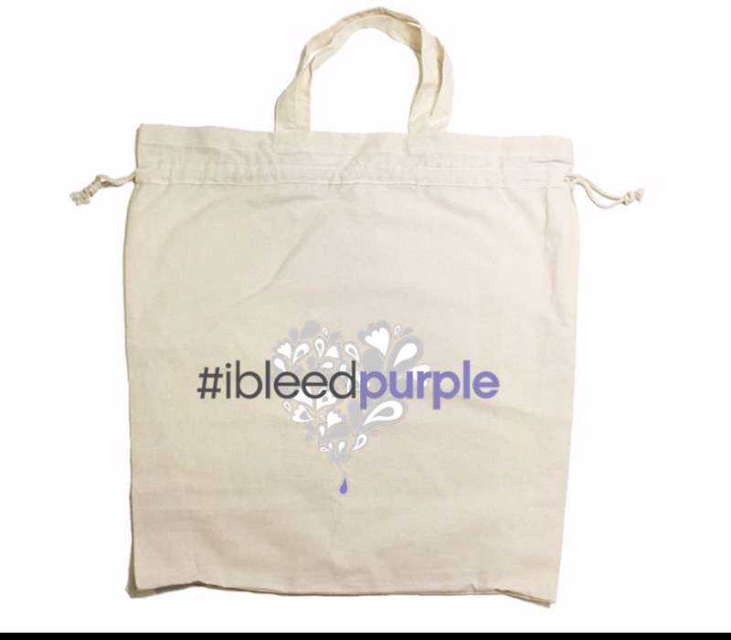 Custom Drawstring Tote Bag Cotton Calico