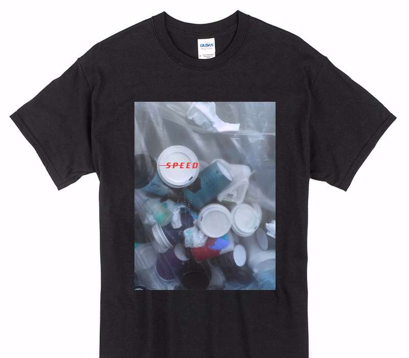 Custom Gildan 100% Cotton Black T-Shirt