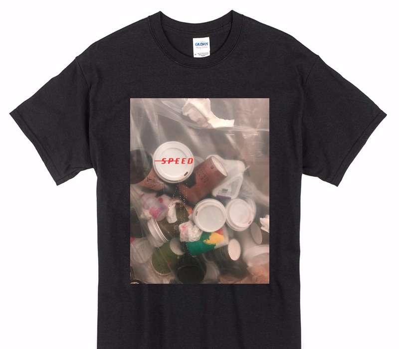 Custom Gildan 100% Cotton Black T-Shirt