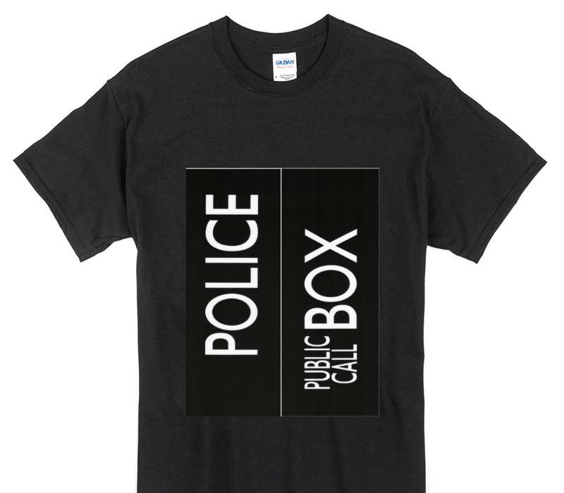 Custom Gildan 100% Cotton Black T-Shirt