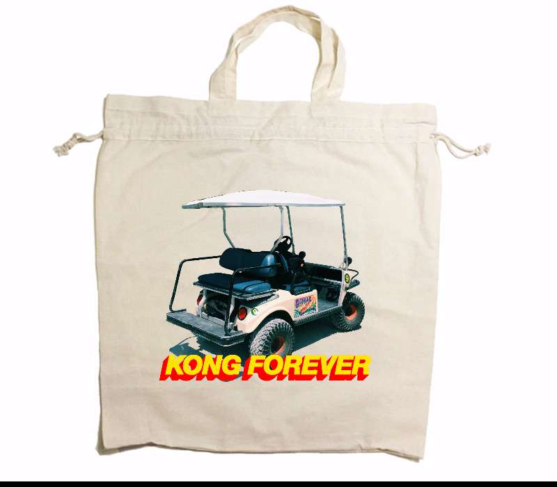 Custom Drawstring Tote Bag Cotton Calico