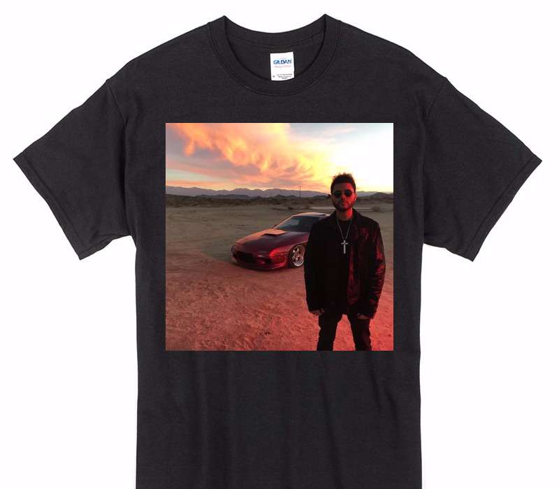 Custom Gildan 100% Cotton Black T-Shirt