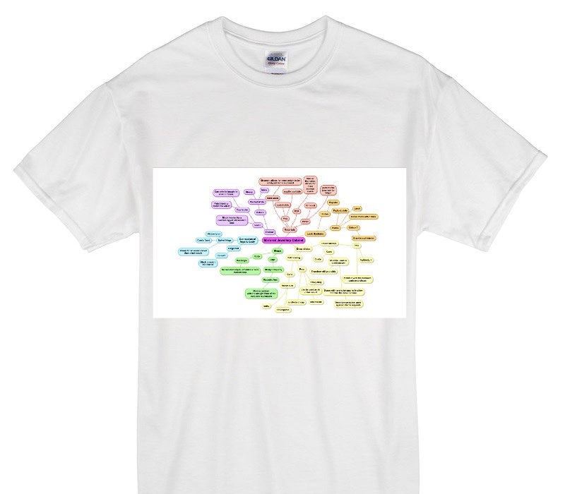 Custom Gildan 100% Cotton White T-Shirt