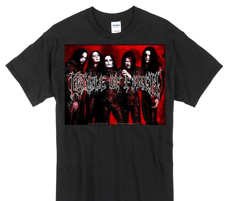 Custom Gildan 100% Cotton Black T-Shirt
