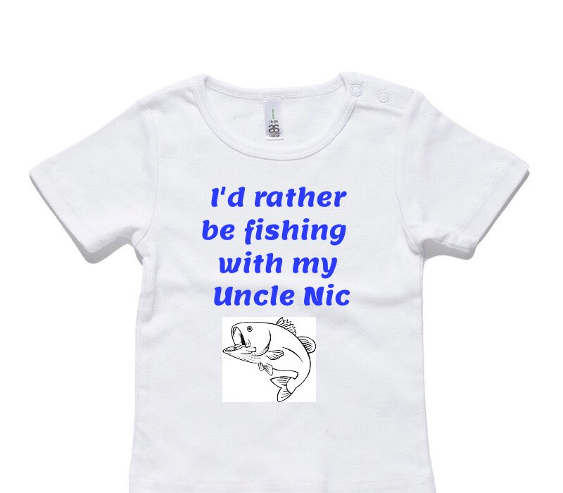 Custom AS Colour White Baby T-Shirt