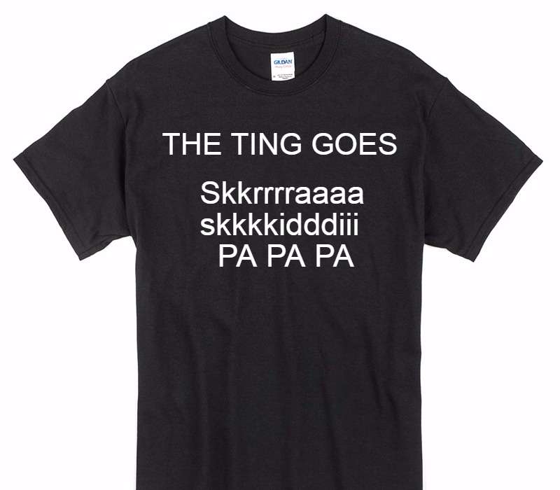 Custom Gildan 100% Cotton Black T-Shirt
