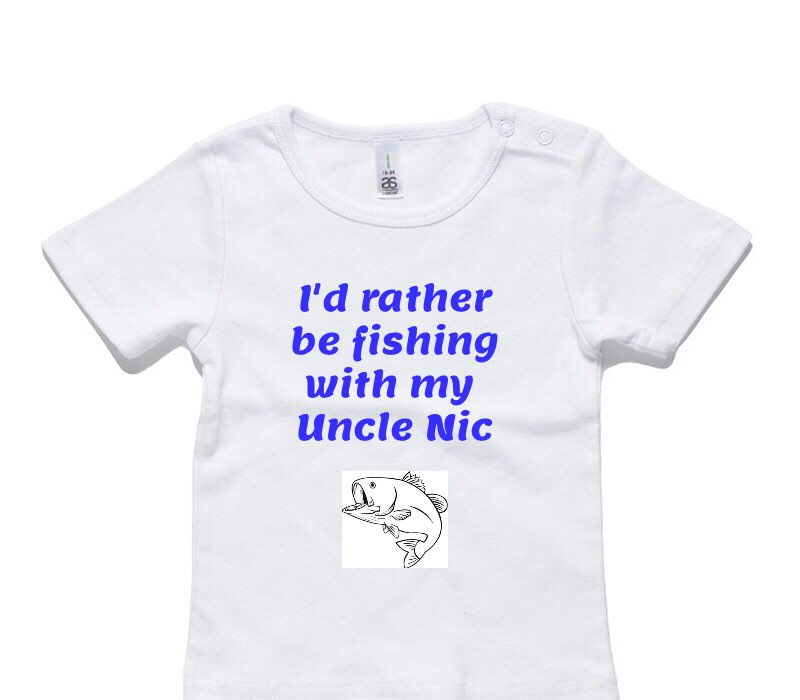 Custom AS Colour White Baby T-Shirt