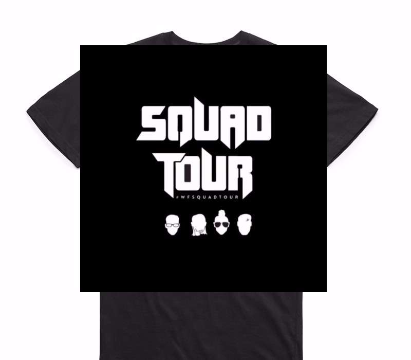Custom AS Colour 100% Cotton Black T-Shirt