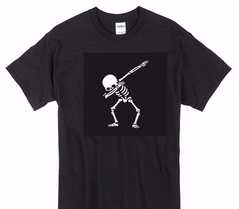 Custom Gildan 100% Cotton Black T-Shirt