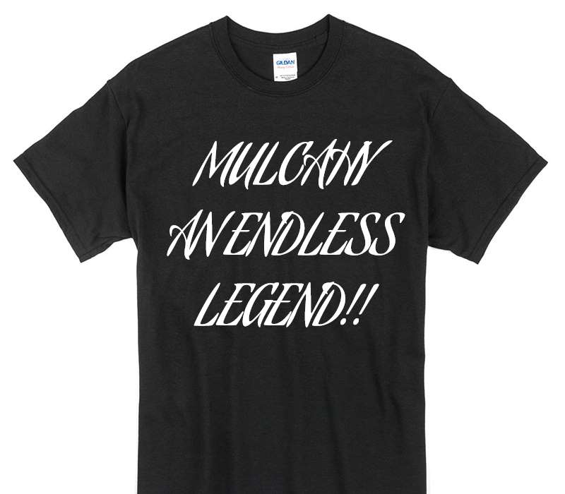Custom Gildan 100% Cotton Black T-Shirt
