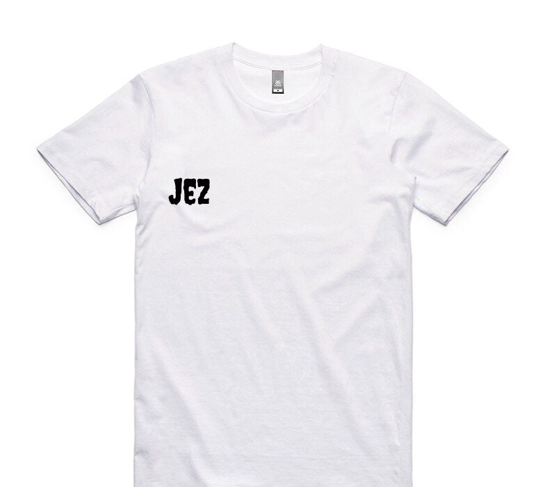 Custom AS Colour 100% Cotton White T-Shirt