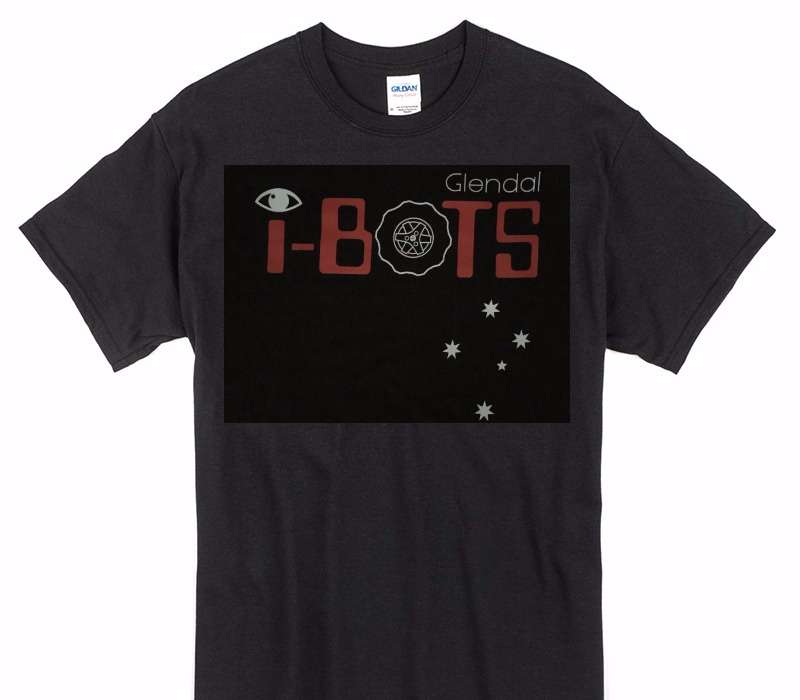 Custom Gildan 100% Cotton Black T-Shirt
