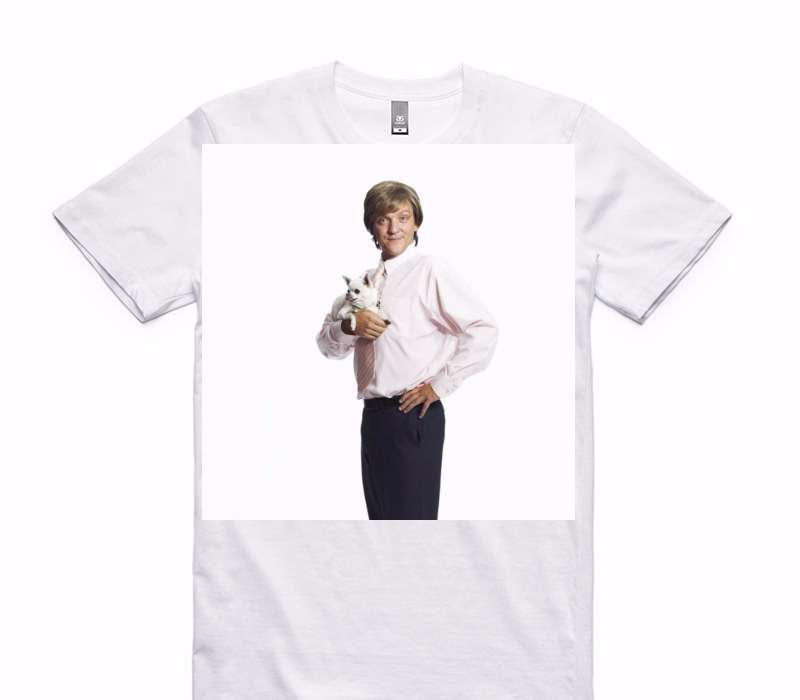 Custom AS Colour 100% Cotton White T-Shirt
