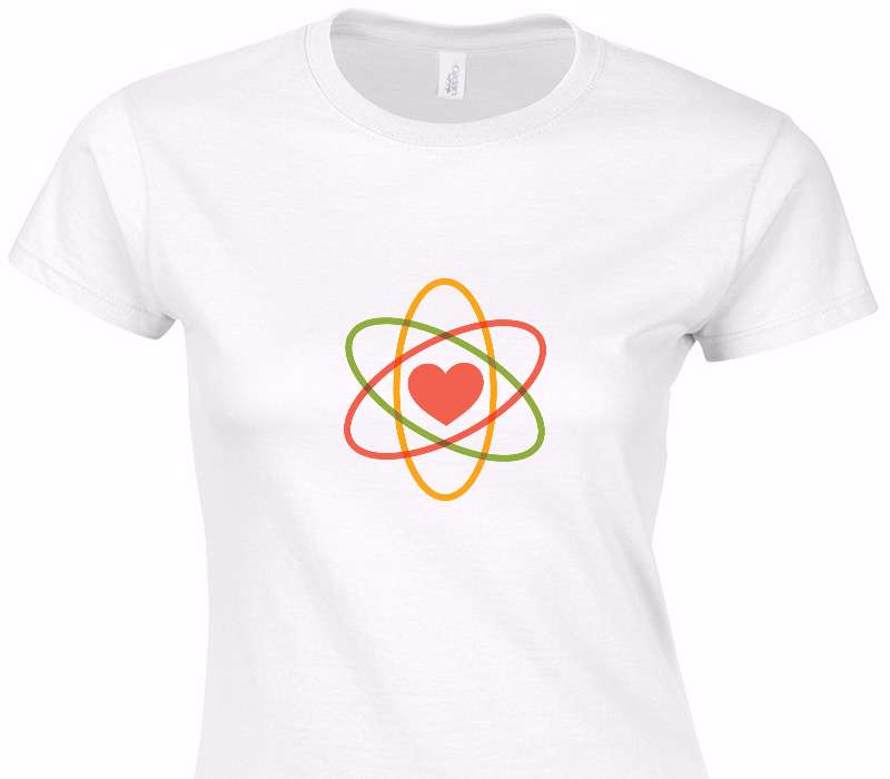 Custom Womens Soft Style 100% Cotton White T-Shirt