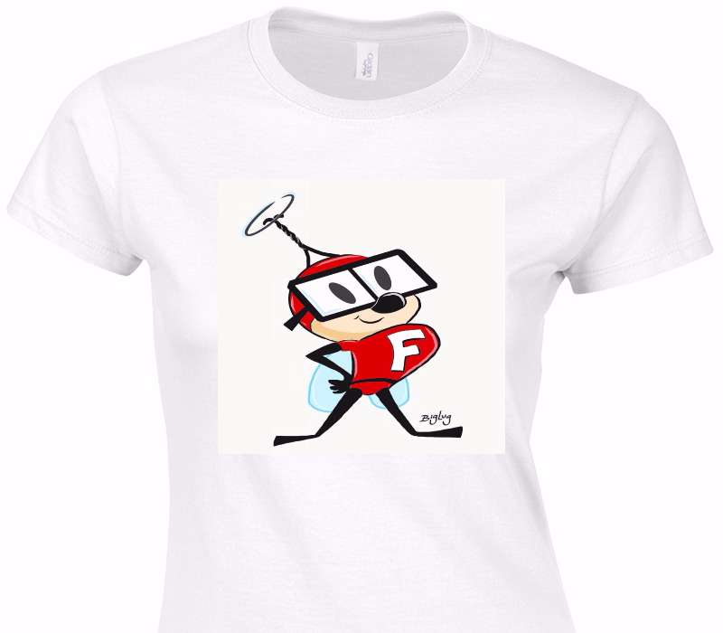 Custom Womens Soft Style 100% Cotton White T-Shirt