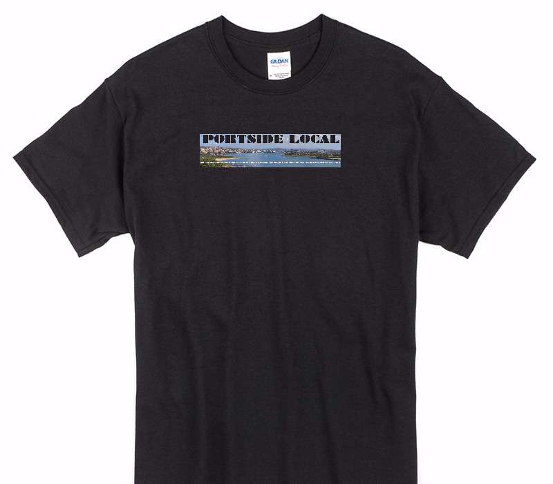 Custom Gildan 100% Cotton Black T-Shirt