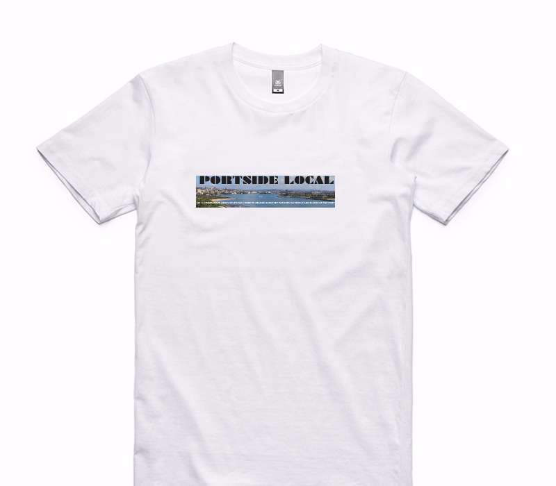 Custom AS Colour 100% Cotton White T-Shirt
