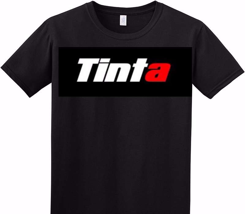 Custom Adult Soft Style 100% Cotton Black T-Shirt