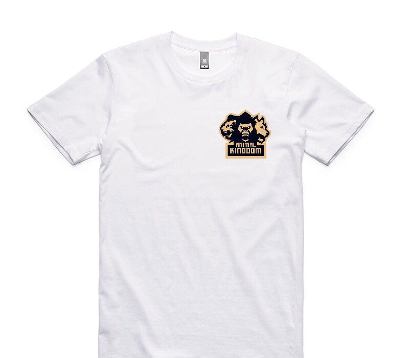 Custom AS Colour 100% Cotton White T-Shirt