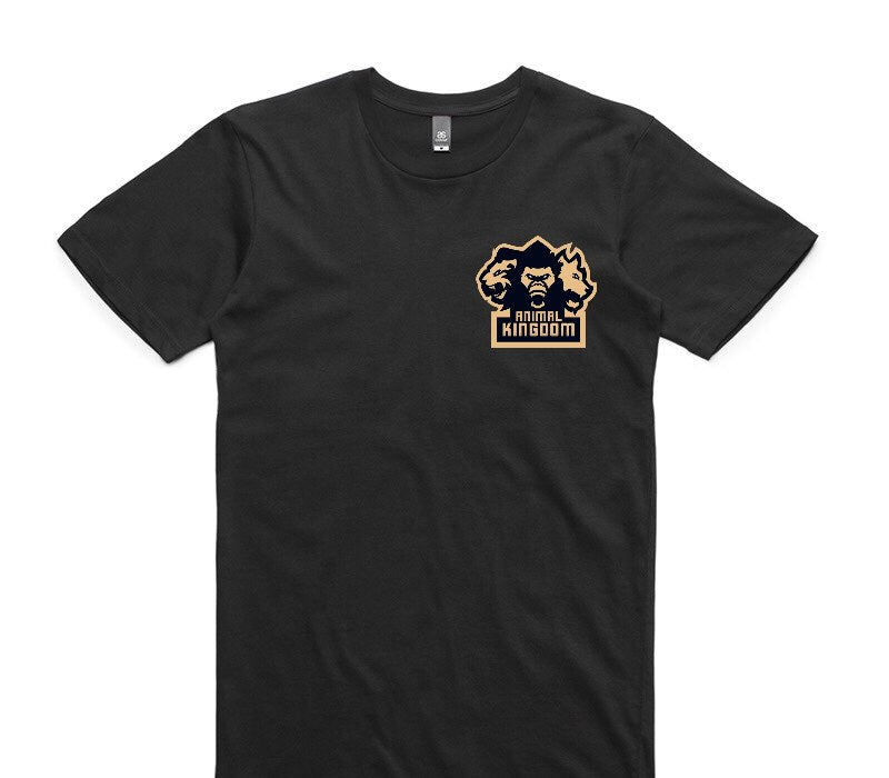 Custom AS Colour 100% Cotton Black T-Shirt