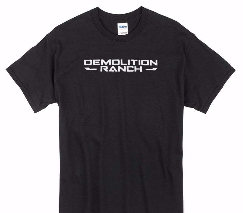 Custom Gildan 100% Cotton Black T-Shirt