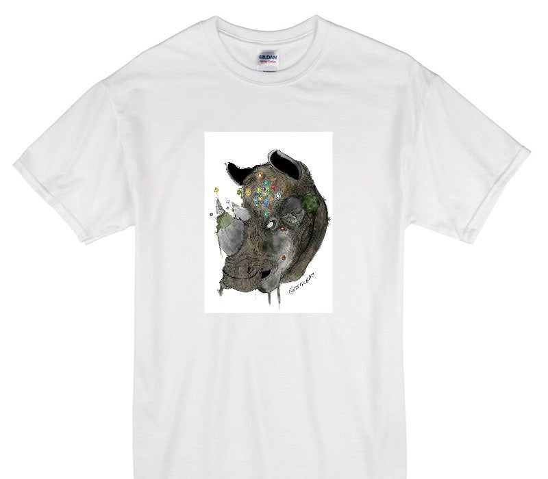 Custom Gildan 100% Cotton White T-Shirt
