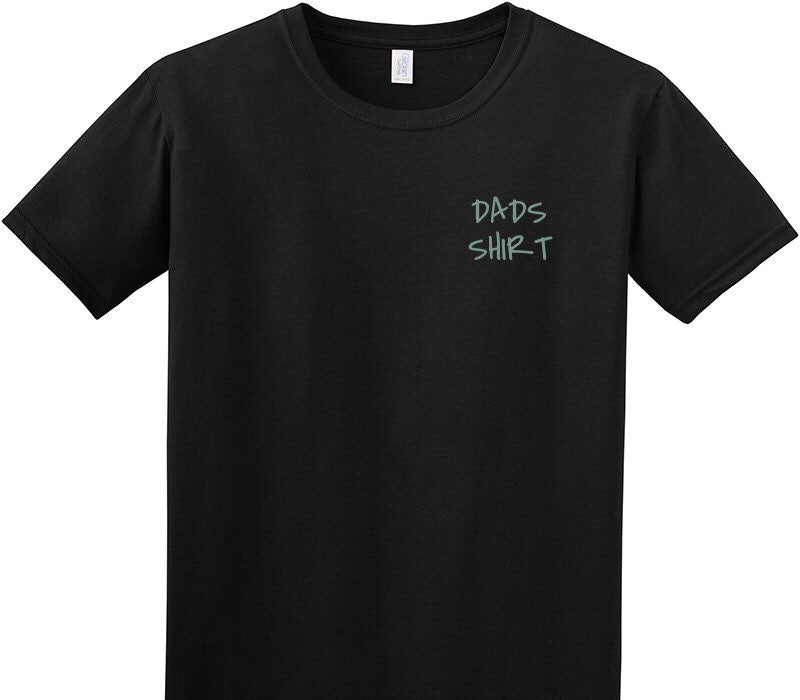 Custom Adult Soft Style 100% Cotton Black T-Shirt