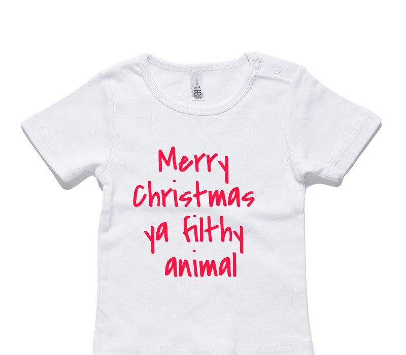 Custom AS Colour White Baby T-Shirt