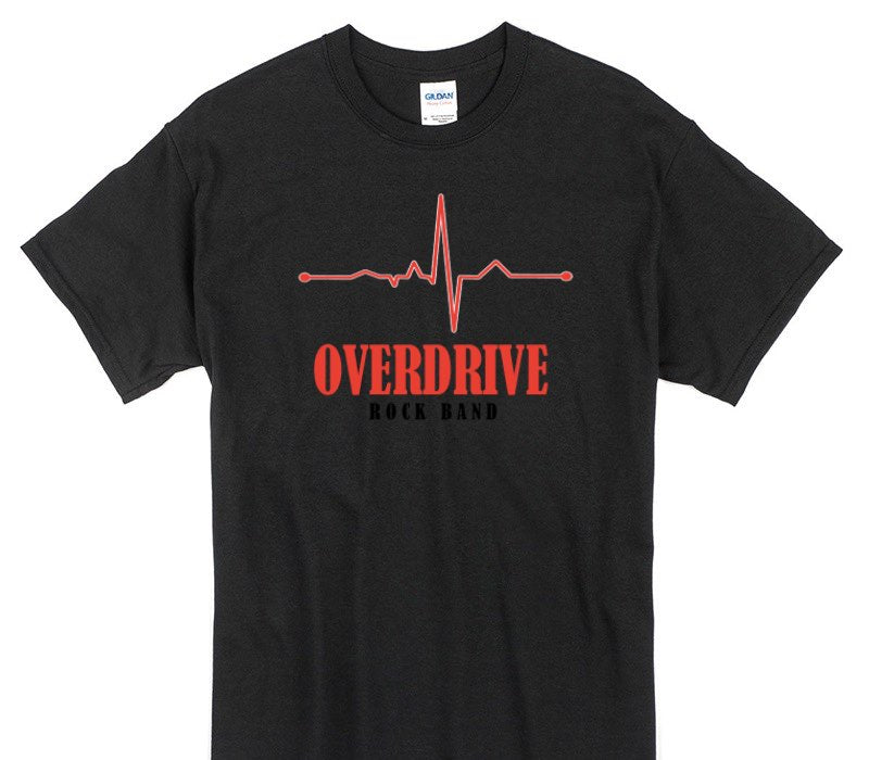 Custom Gildan 100% Cotton Black T-Shirt