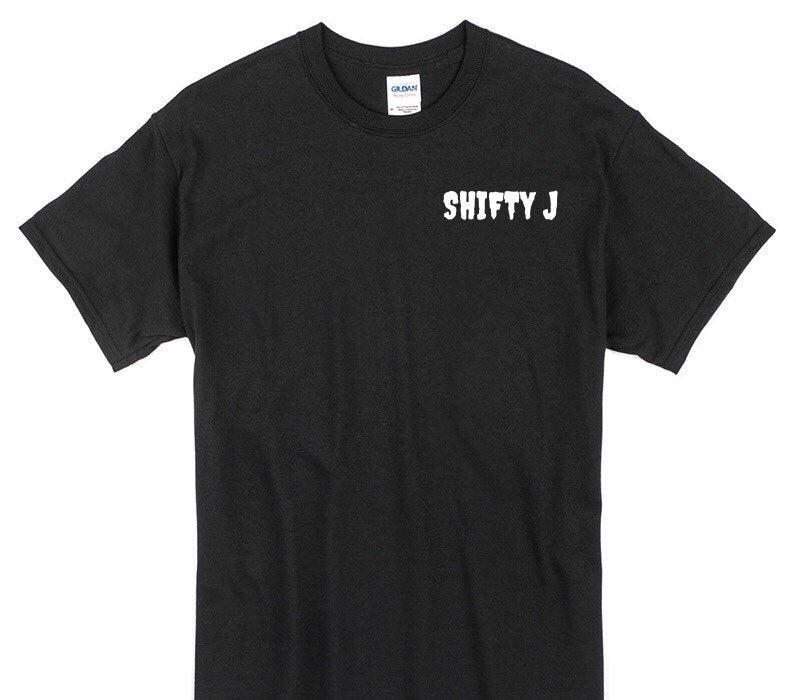 Custom Gildan 100% Cotton Black T-Shirt