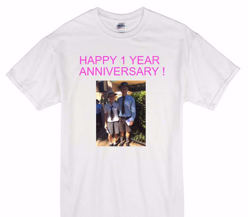 Custom Gildan 100% Cotton White T-Shirt