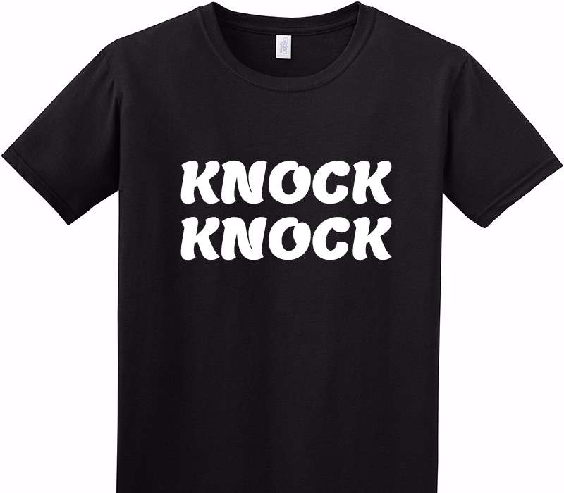 Custom Adult Soft Style 100% Cotton Black T-Shirt