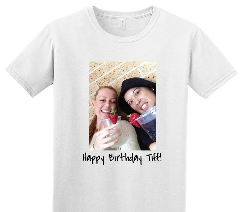 Custom Adult Soft Style 100% Cotton White T-Shirt