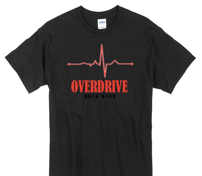 Custom Gildan 100% Cotton Black T-Shirt