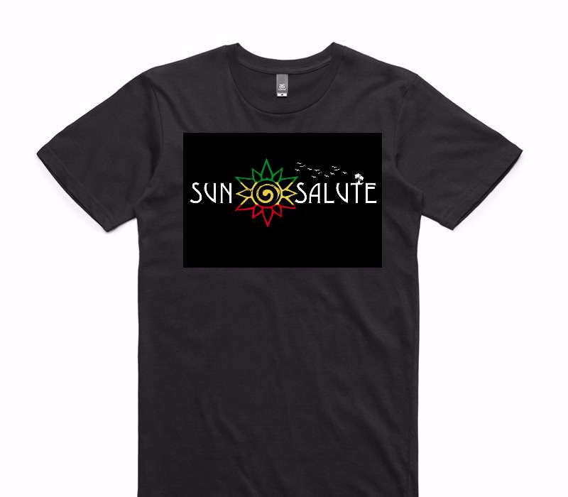 Custom AS Colour 100% Cotton Black T-Shirt