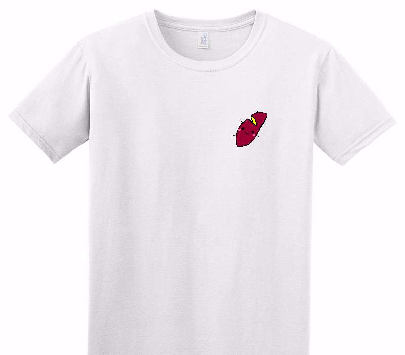 Custom Adult Soft Style 100% Cotton White T-Shirt