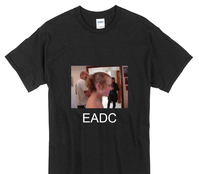 Custom Gildan 100% Cotton Black T-Shirt