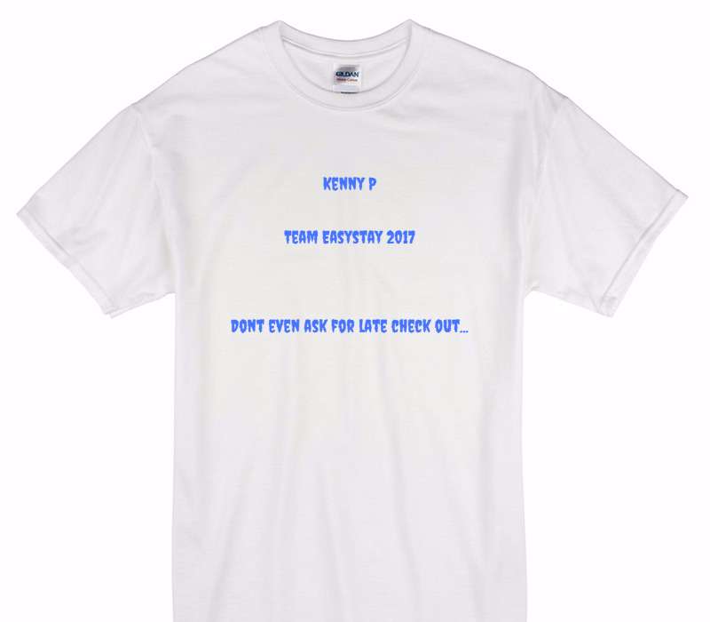 Custom Gildan 100% Cotton White T-Shirt