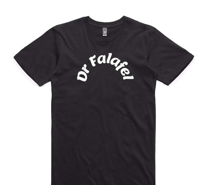 Custom AS Colour 100% Cotton Black T-Shirt
