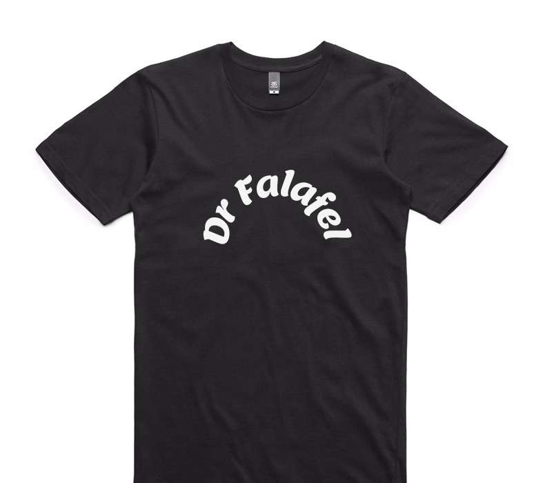 Custom AS Colour 100% Cotton Black T-Shirt