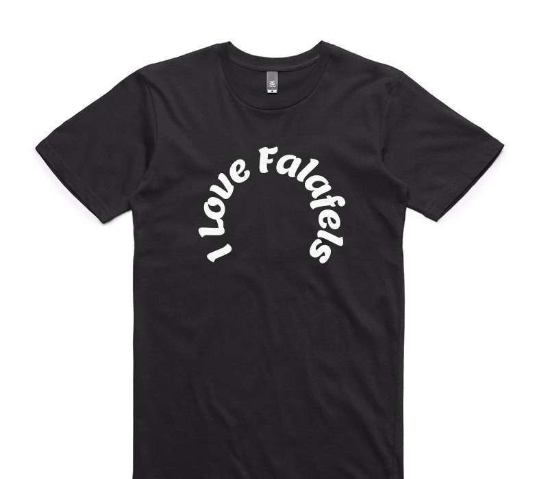 Custom AS Colour 100% Cotton Black T-Shirt