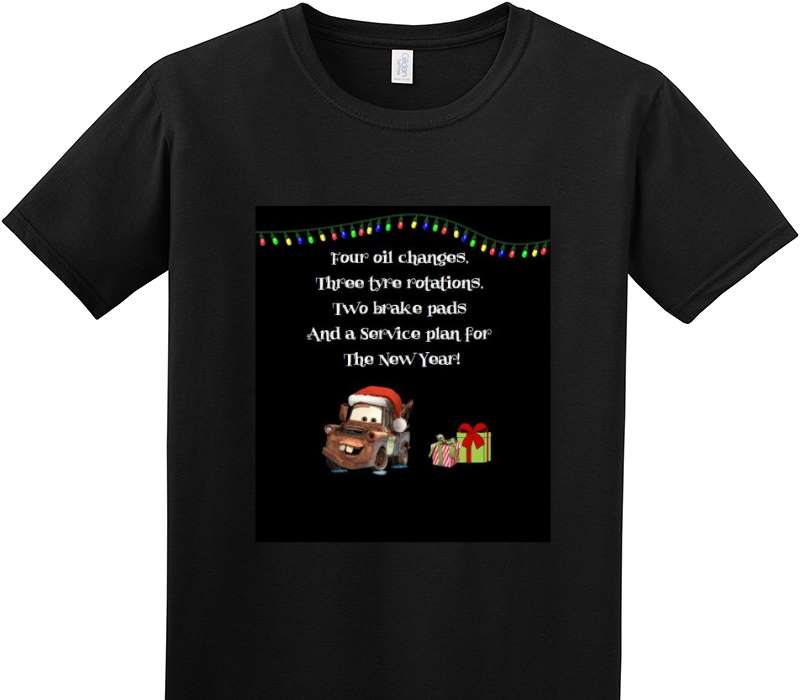 Custom Adult Soft Style 100% Cotton Black T-Shirt