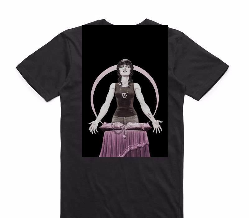 Custom AS Colour 100% Cotton Black T-Shirt