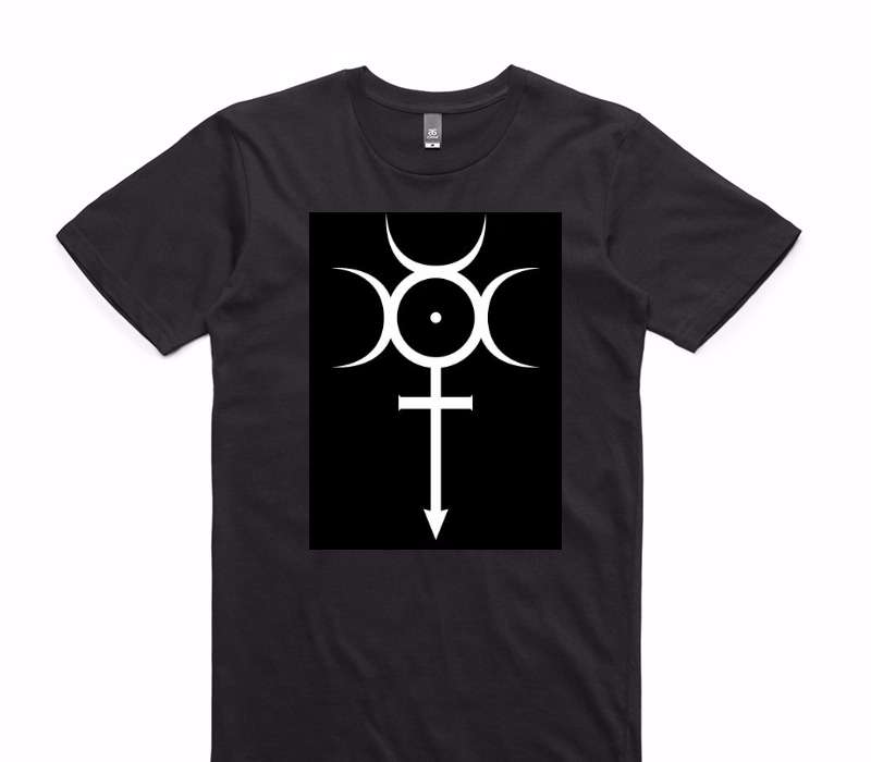 Custom AS Colour 100% Cotton Black T-Shirt