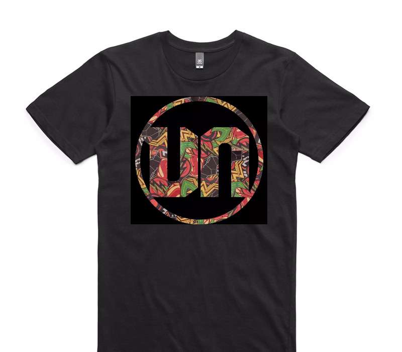 Custom AS Colour 100% Cotton Black T-Shirt