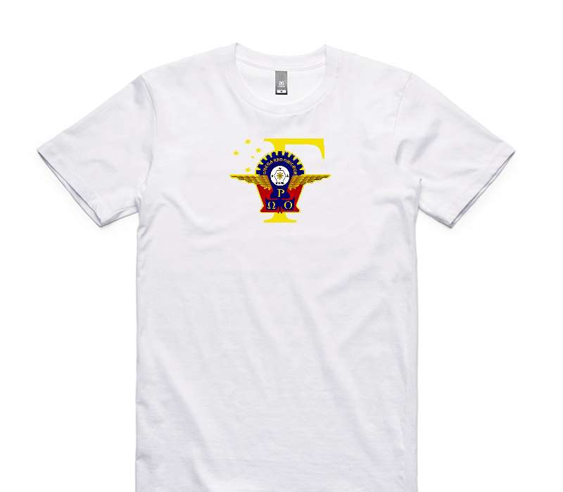 Custom AS Colour 100% Cotton White T-Shirt