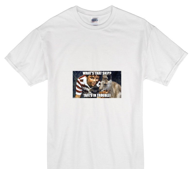 Custom Gildan 100% Cotton White T-Shirt