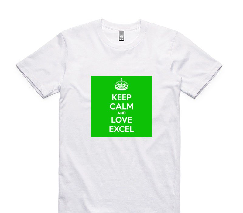 Custom AS Colour 100% Cotton White T-Shirt