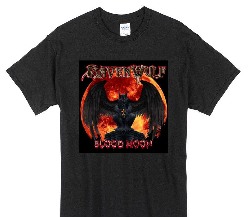 Custom Gildan 100% Cotton Black T-Shirt