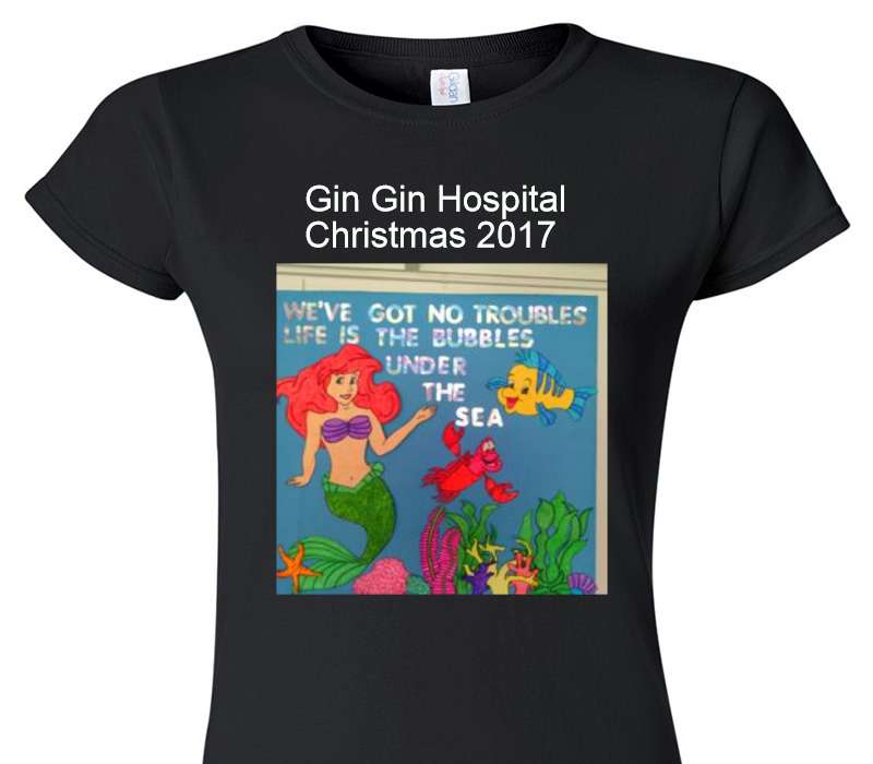 Custom Womens Soft Style 100% Cotton Black T-Shirt